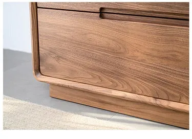 Modern Solid Walnut Cabinets, Woodcrafters Cabinets,  Natural Walnut Cabinets (Antique Luxurious)