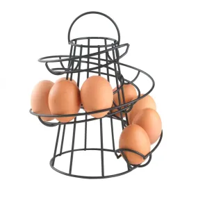 Neo Black Kitchen Spiral Egg Holder