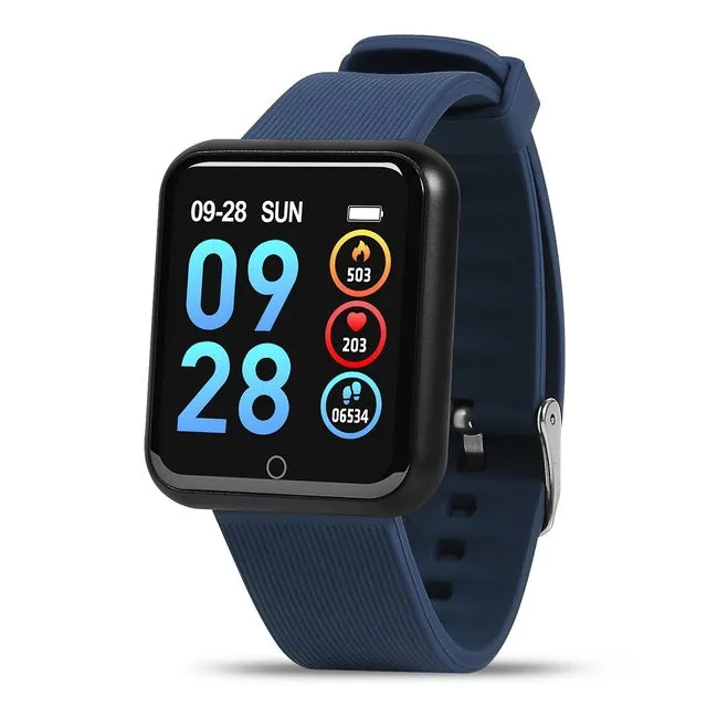 P68 Smart Watch Men Women 2019 Blood Pressure Blood Oxygen Heart Rate Monitor Sports Tracker Smartwatch IP68 Connect IOS Android