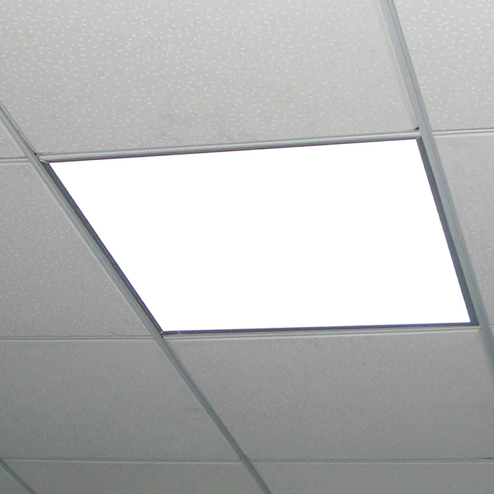 Pack of 6 units, 40W LED Ceiling Slim Edgelit Panel 6000K, 595x595 MM