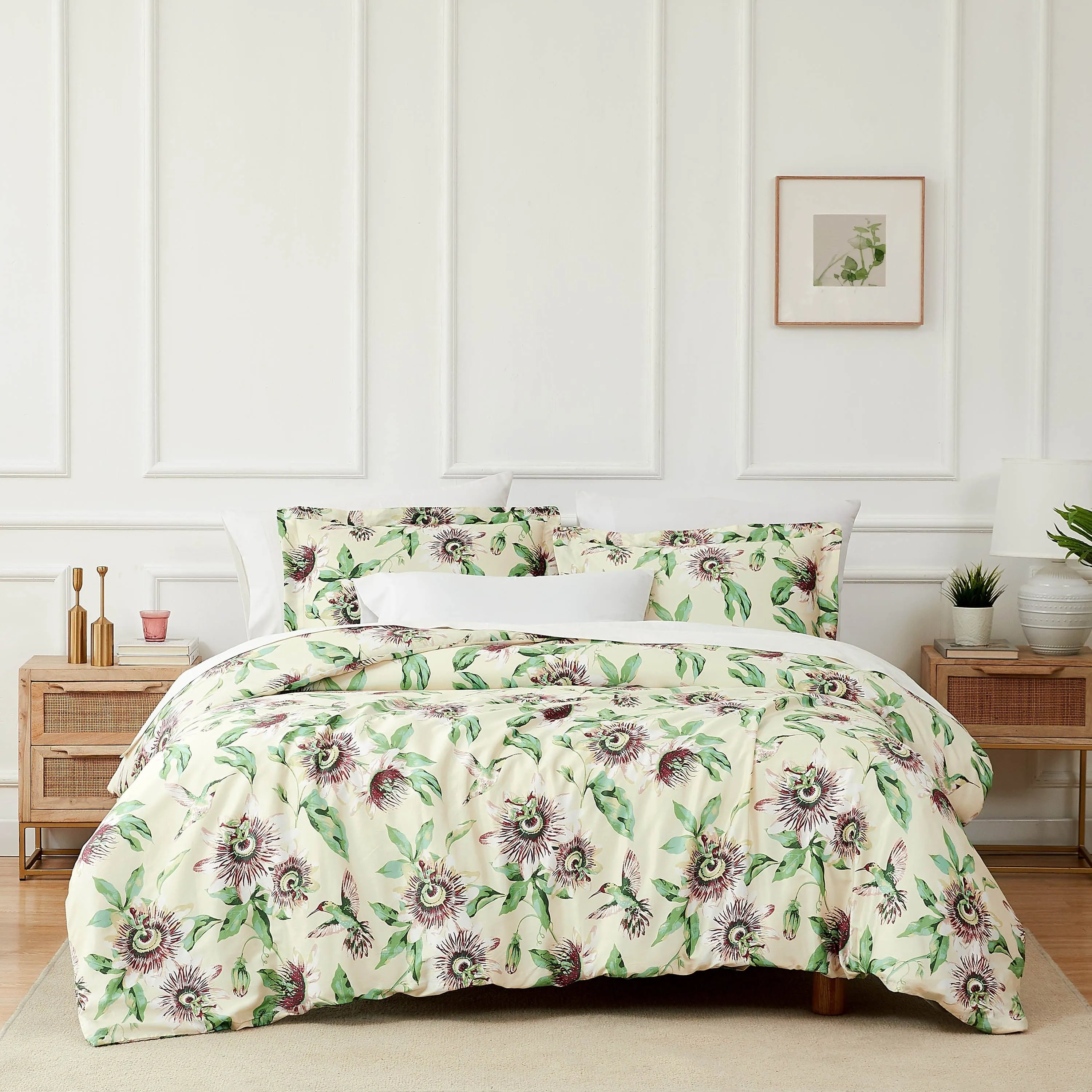 Passiflora Cotton Duvet Cover Set