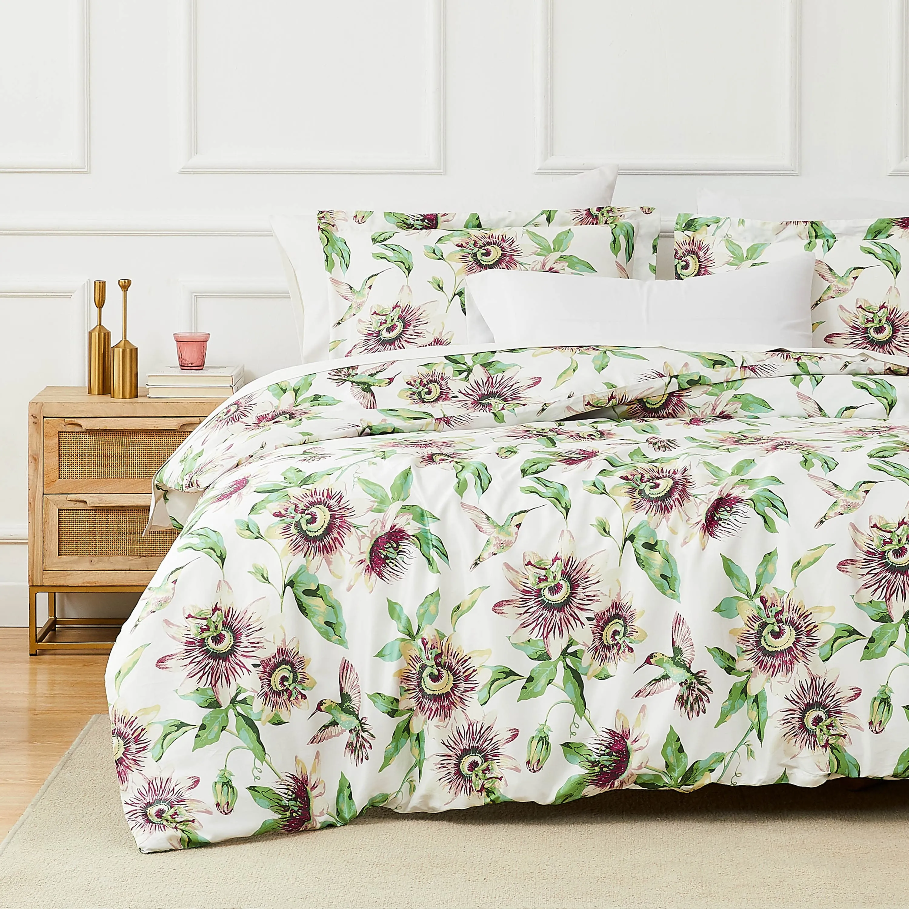 Passiflora Cotton Duvet Cover Set