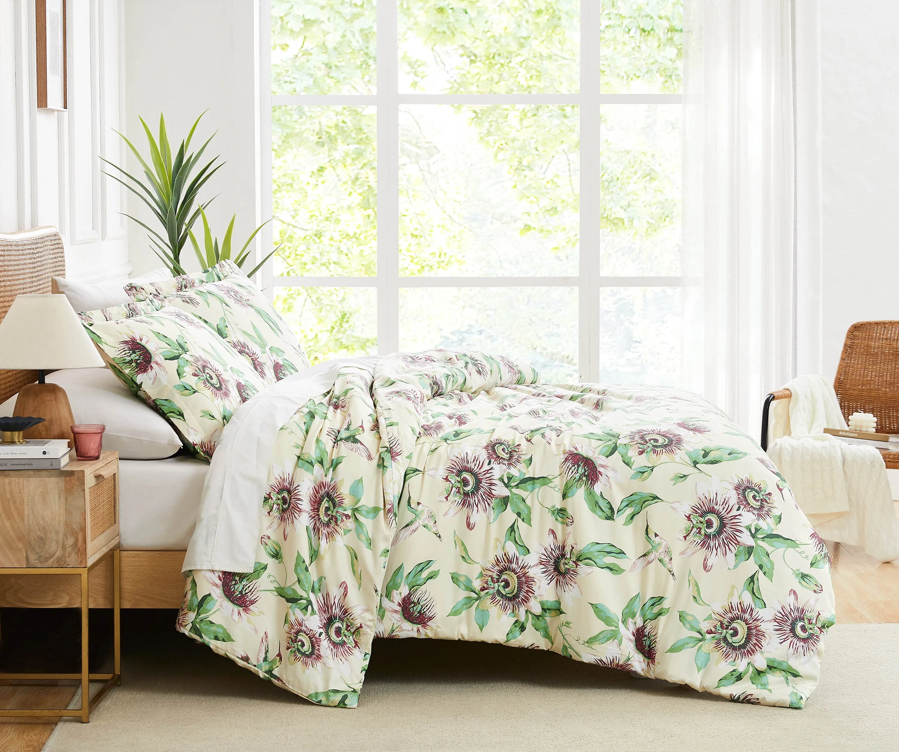 Passiflora Cotton Duvet Cover Set