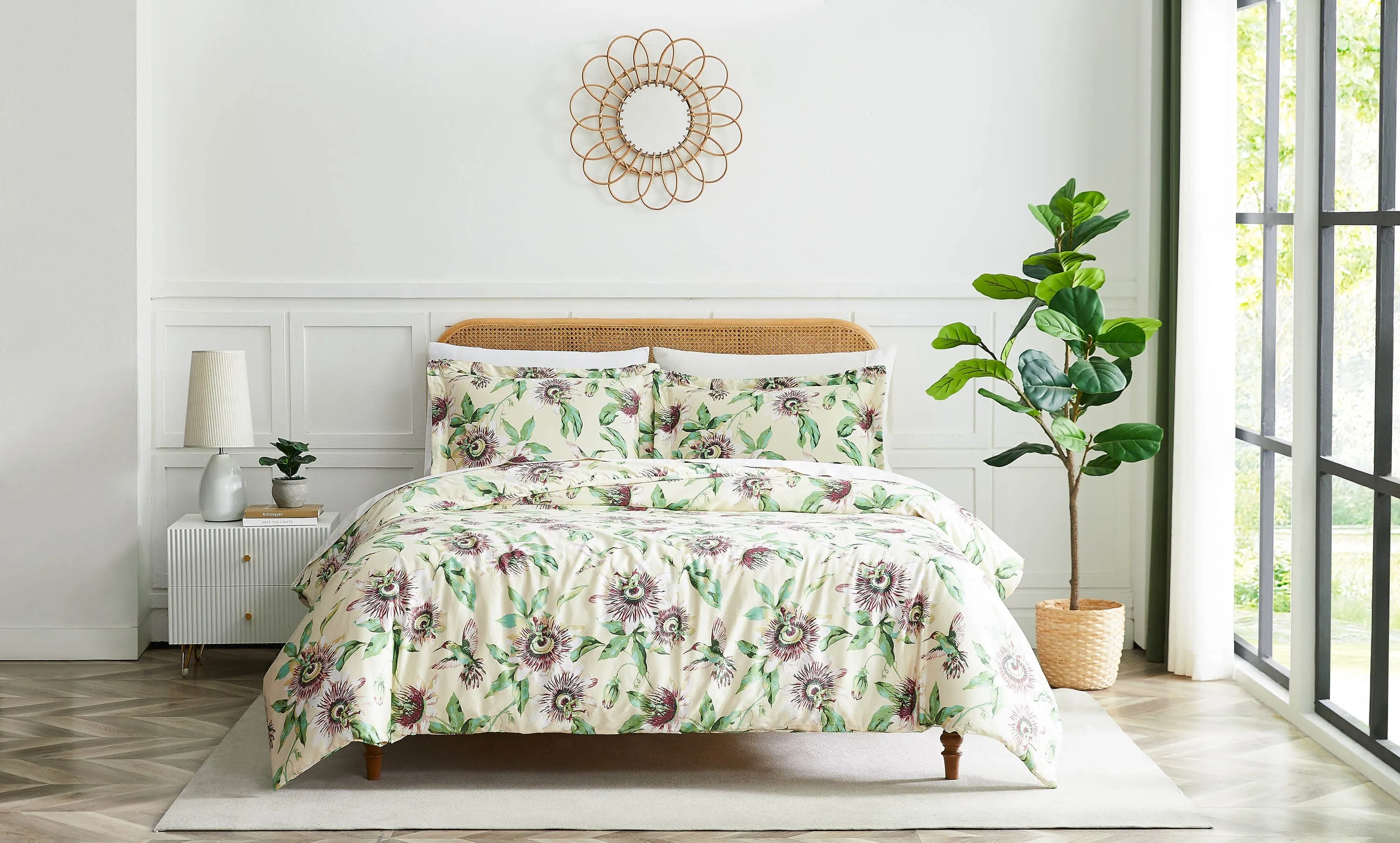 Passiflora Cotton Duvet Cover Set