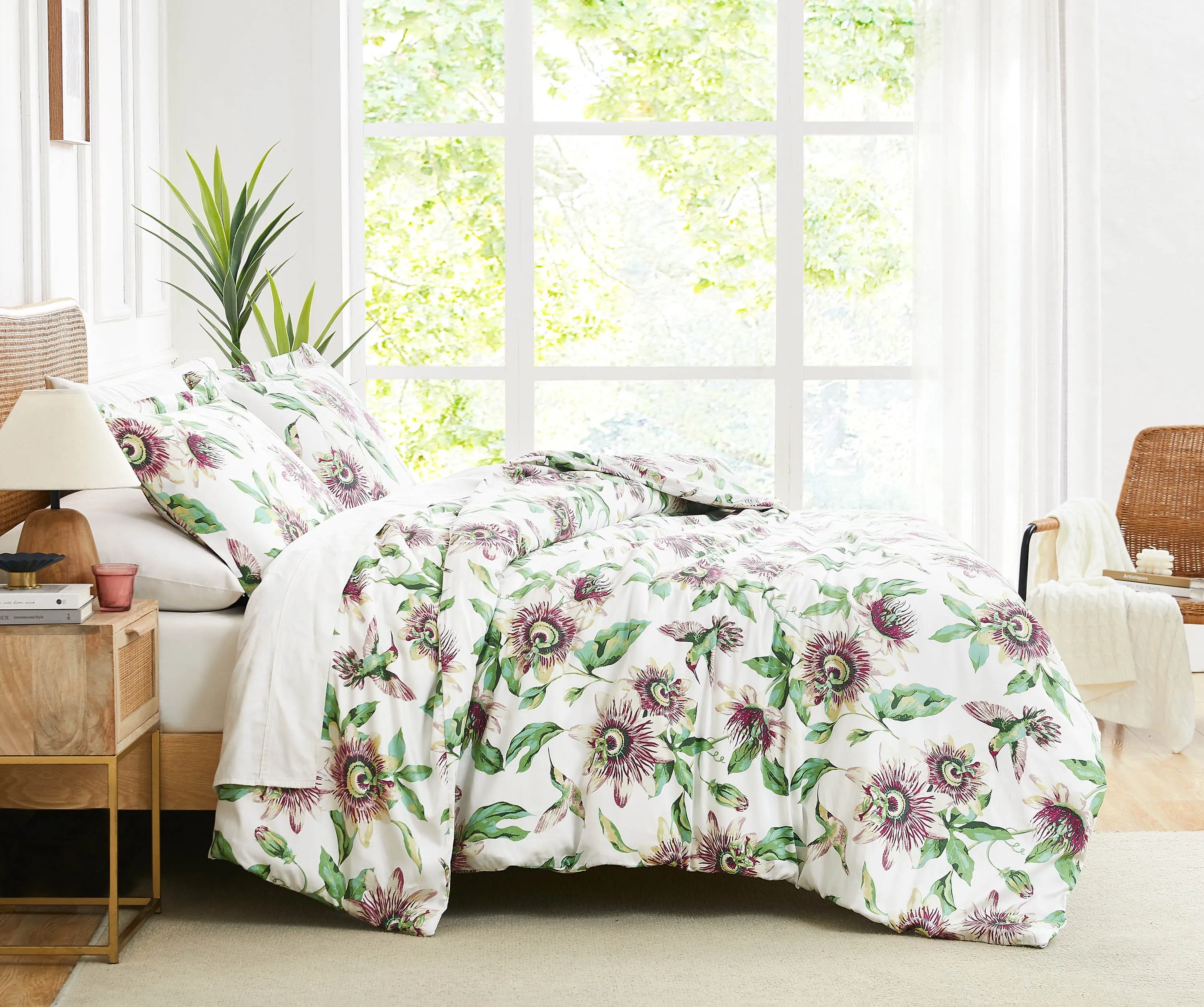 Passiflora Cotton Duvet Cover Set