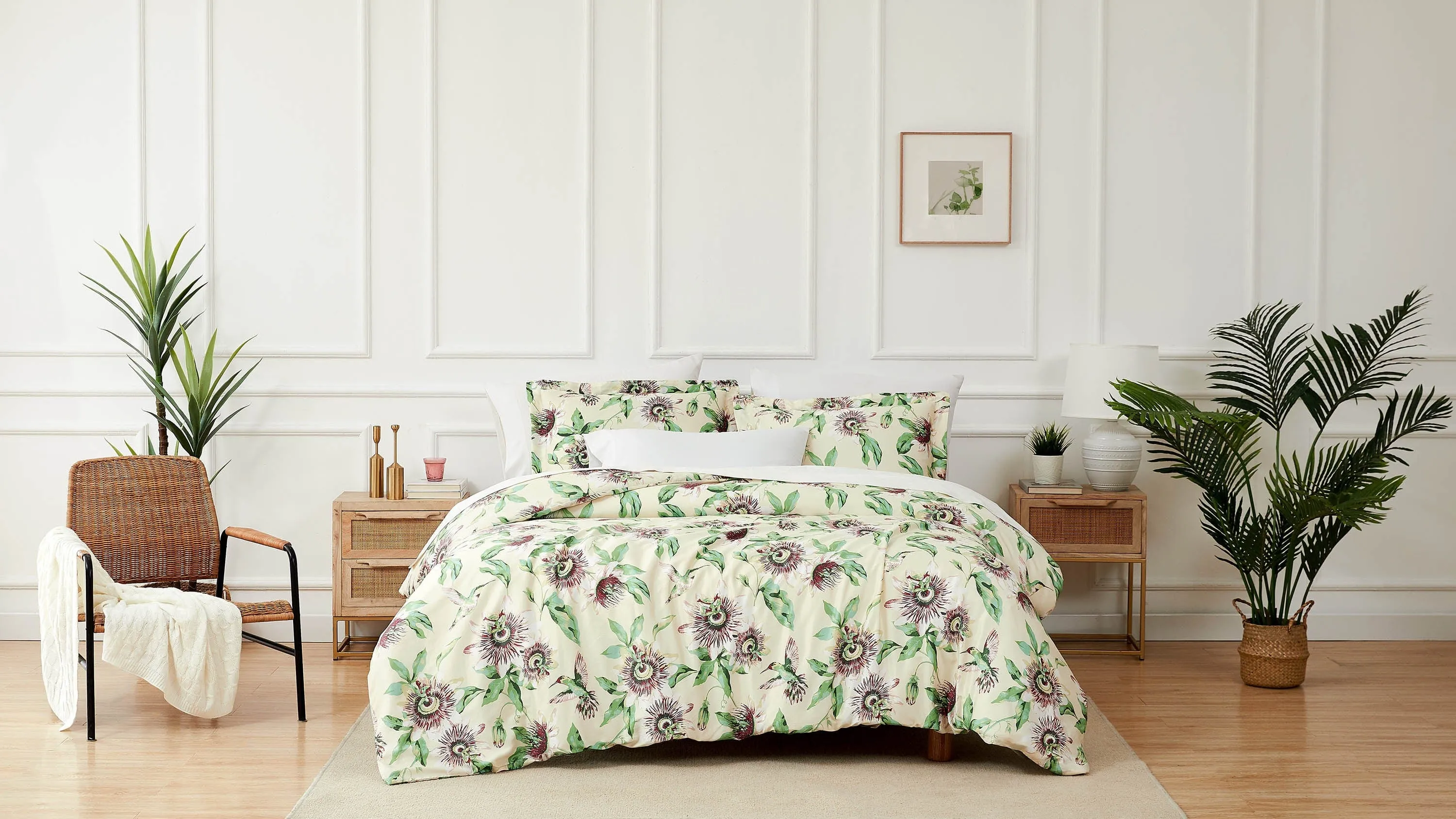 Passiflora Cotton Duvet Cover Set