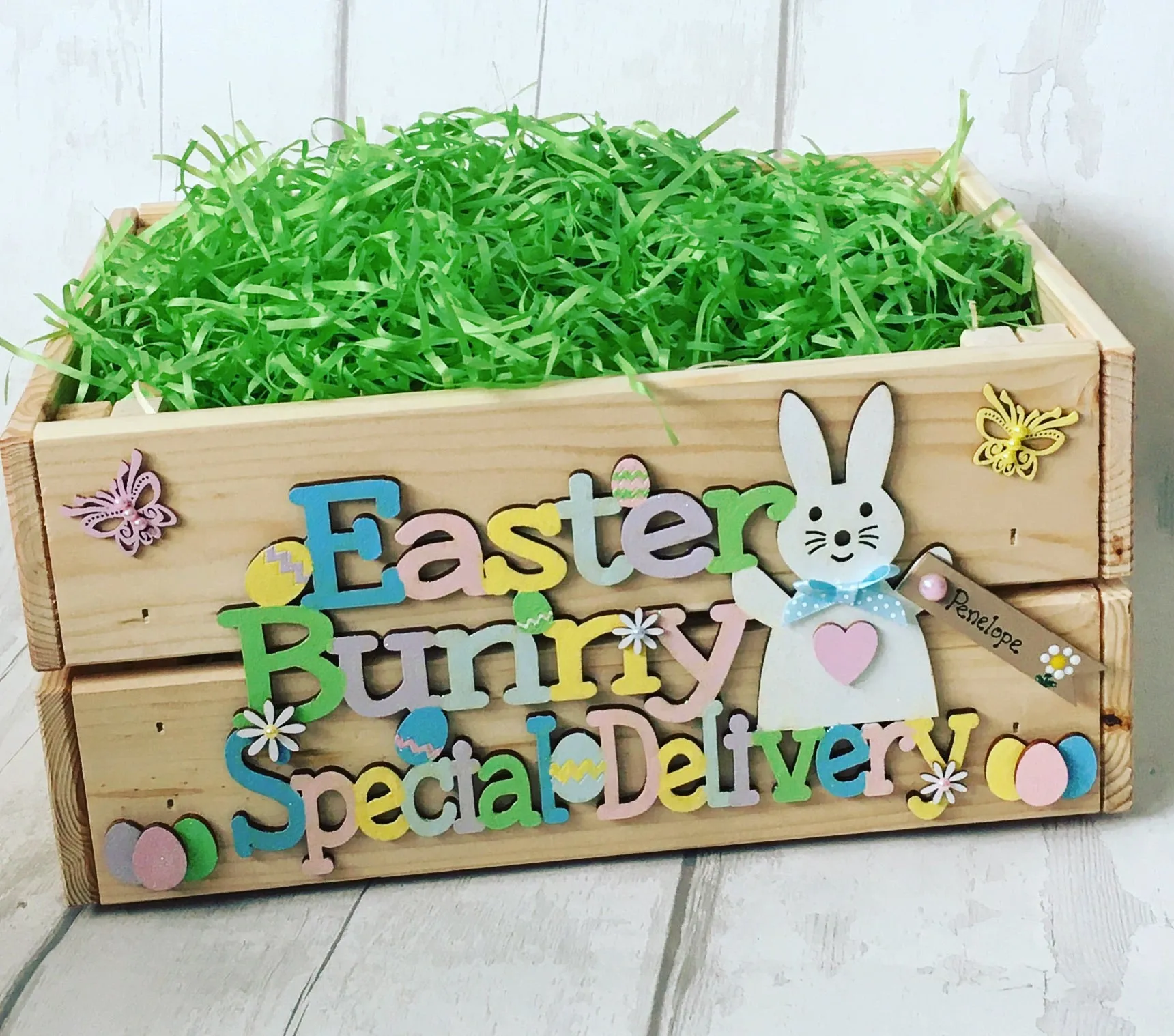 Personalised Easter Crate