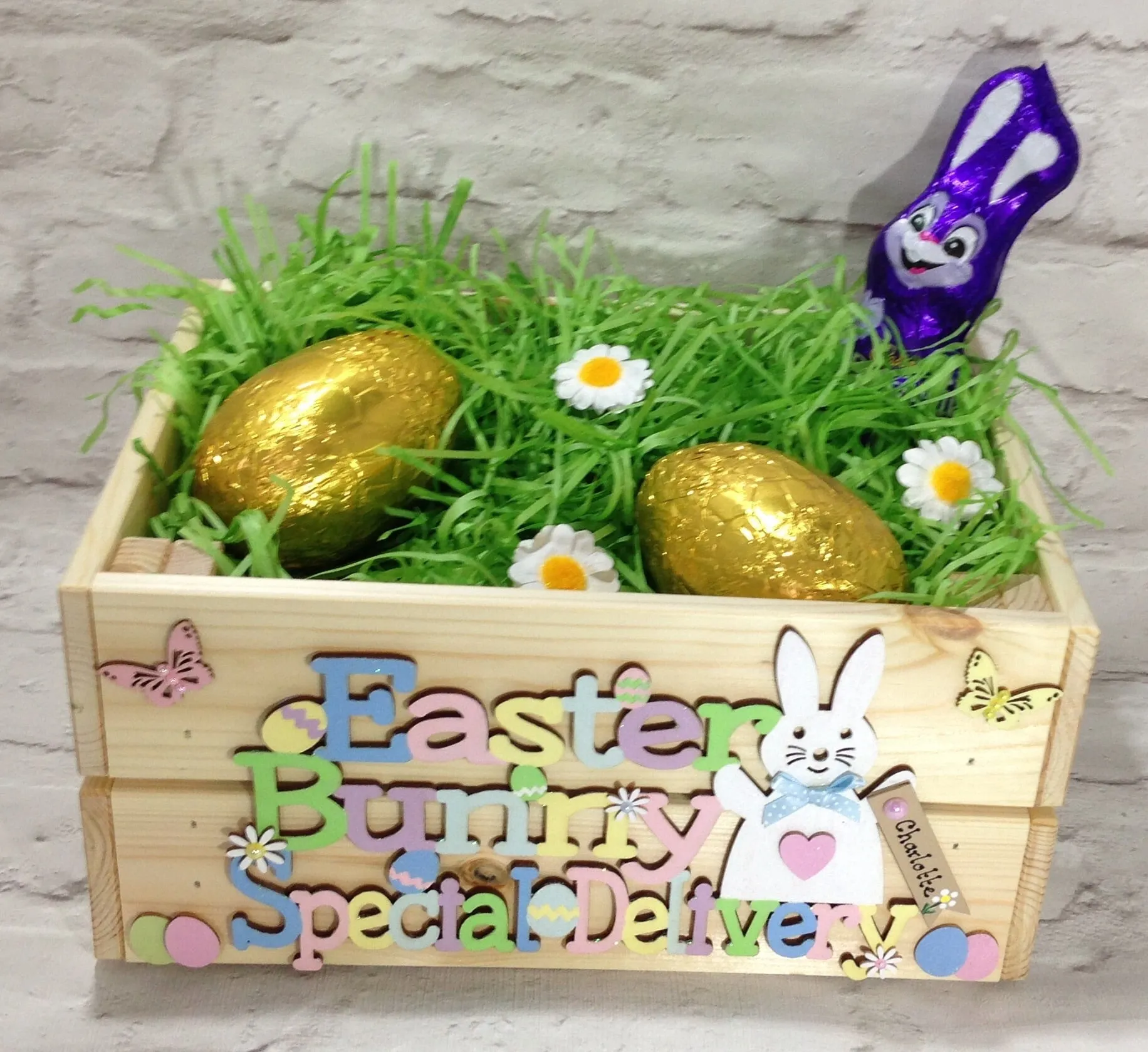 Personalised Easter Crate