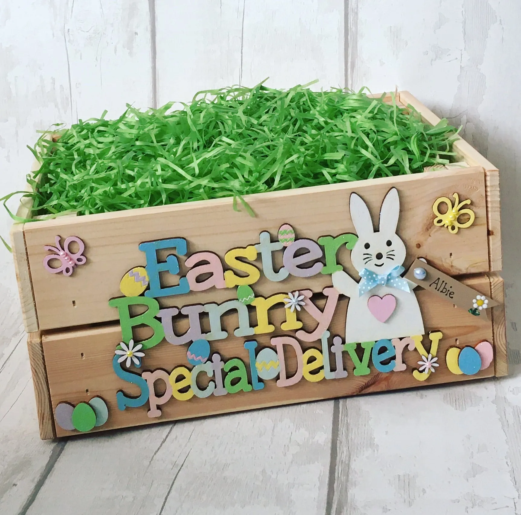 Personalised Easter Crate