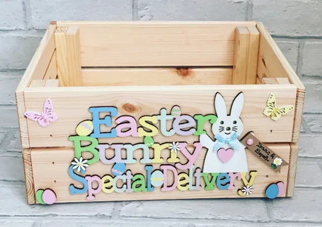 Personalised Easter Crate