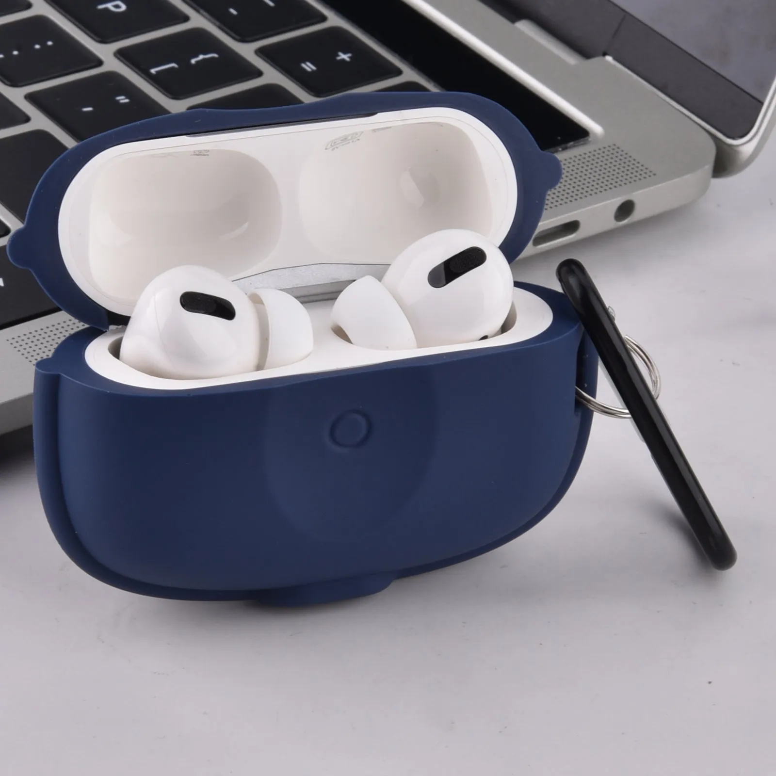 Protective Case for Apple AirPods Pro 2 with Keychain