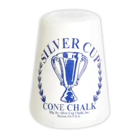 Silver Cup Cone Talc Chalk - Each