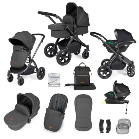 Stomp Luxe All in One i-Size Travel System & ISOFIX Base