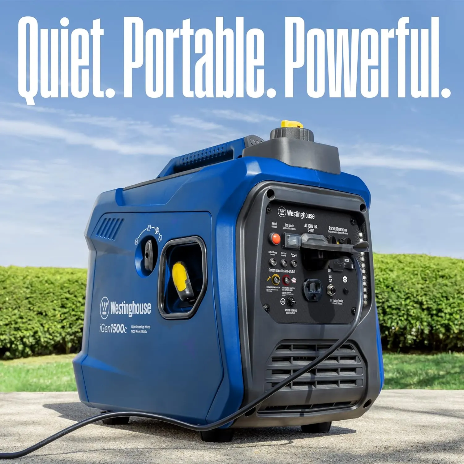 Super Quiet & Lightweight Portable Inverter Generator