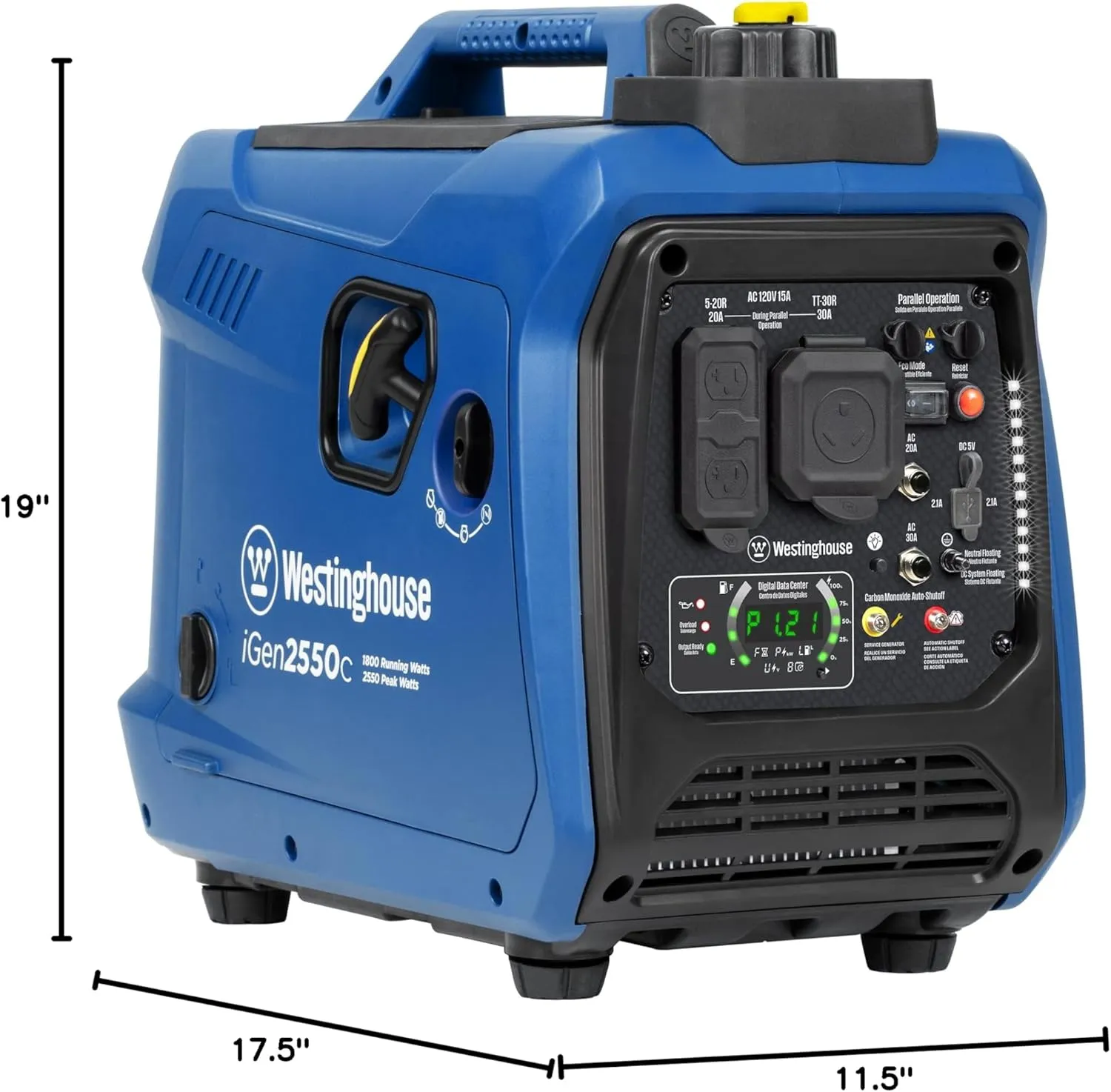 Super Quiet & Lightweight Portable Inverter Generator