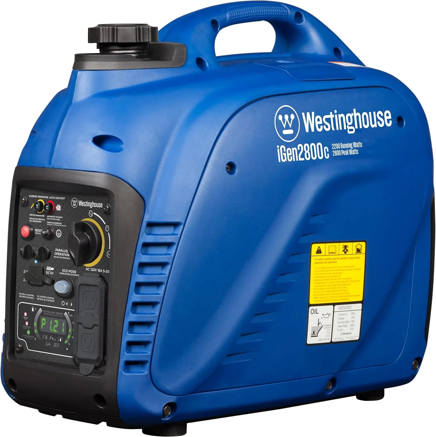 Super Quiet & Lightweight Portable Inverter Generator