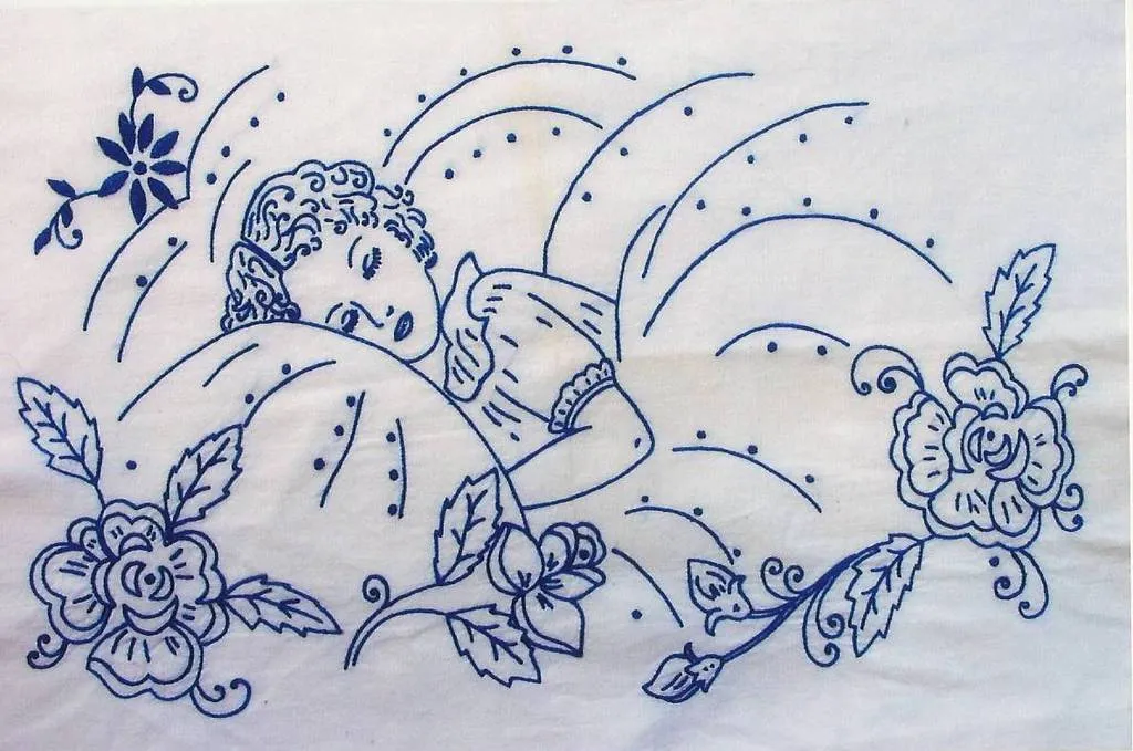 Sweet Dreams Vintage Embroidery