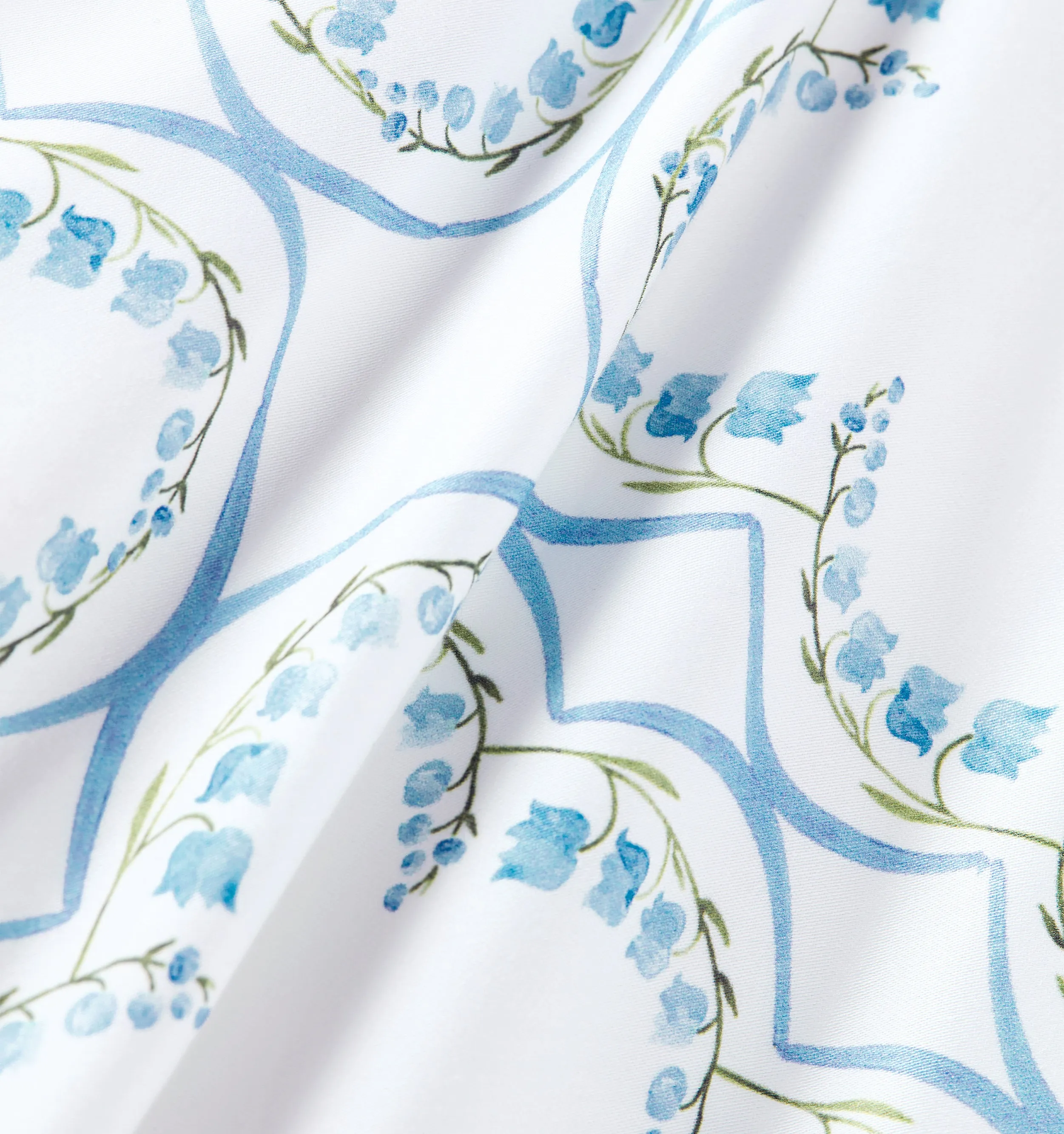 The Duvet Cover - White Floral Patchwork