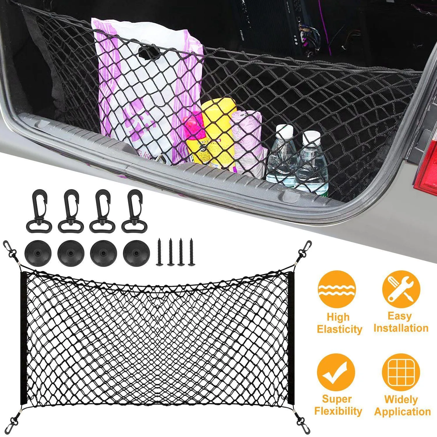 Trunk Cargo Net Stretchable Universal