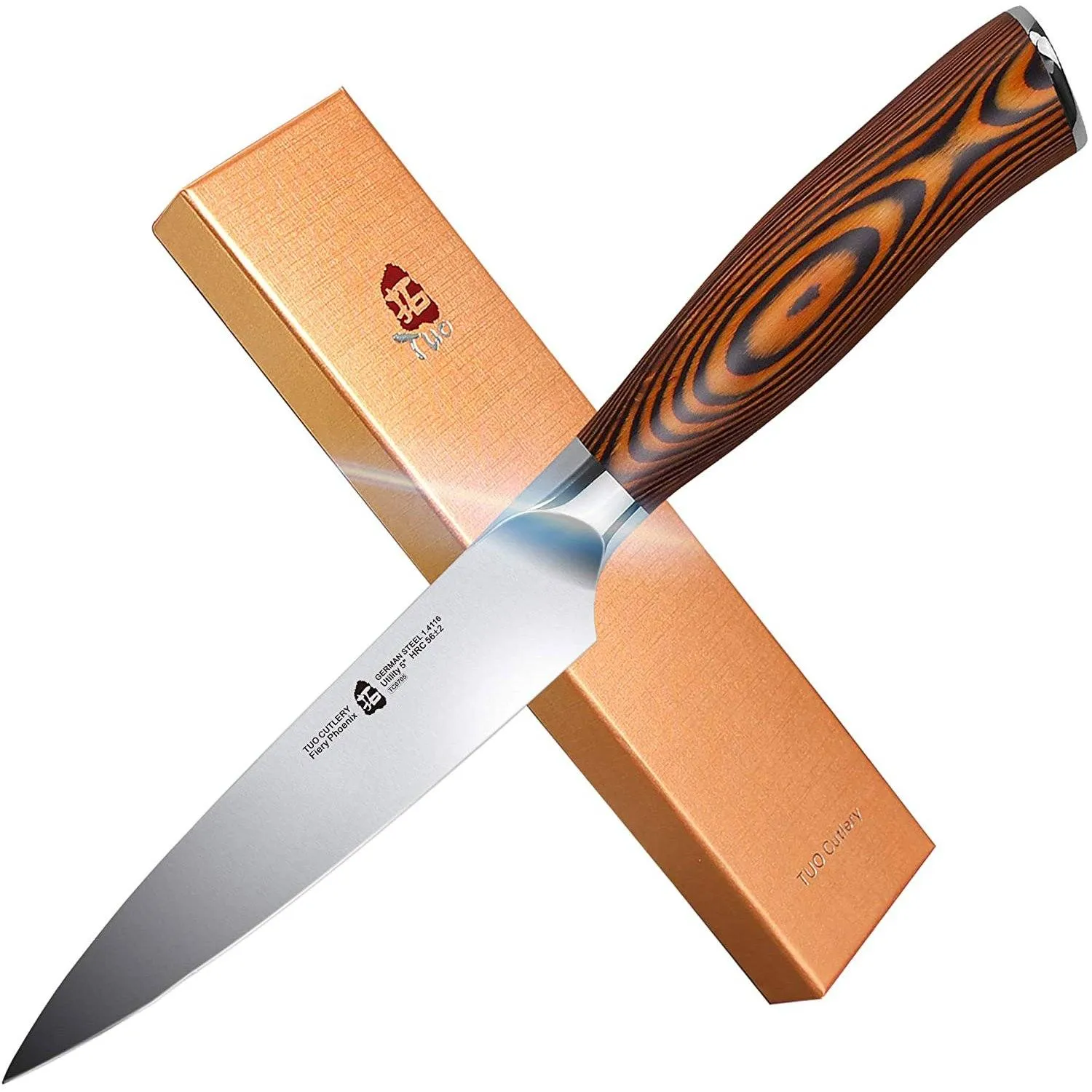 TUO 5" Fiery Kitchen Utility Knife