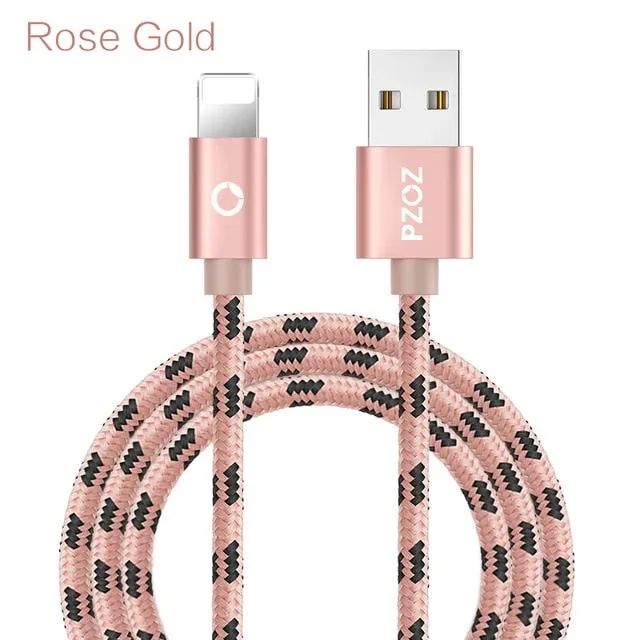 USB cable for iphone cable Xs max Xr X 8 7 6 plus 6s 5 s plus ipad mini fast charging cables mobile phone charger cord data