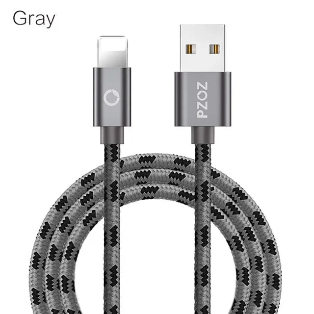 USB cable for iphone cable Xs max Xr X 8 7 6 plus 6s 5 s plus ipad mini fast charging cables mobile phone charger cord data