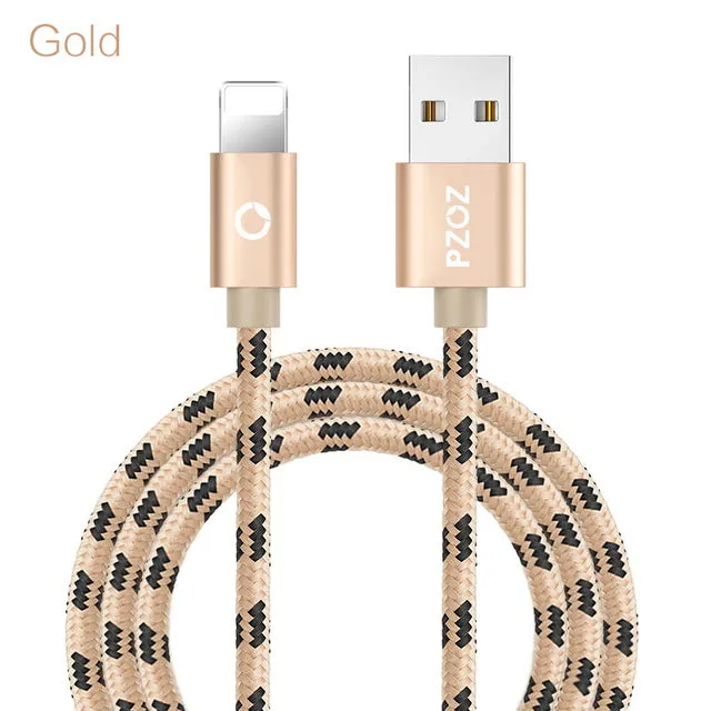 USB cable for iphone cable Xs max Xr X 8 7 6 plus 6s 5 s plus ipad mini fast charging cables mobile phone charger cord data