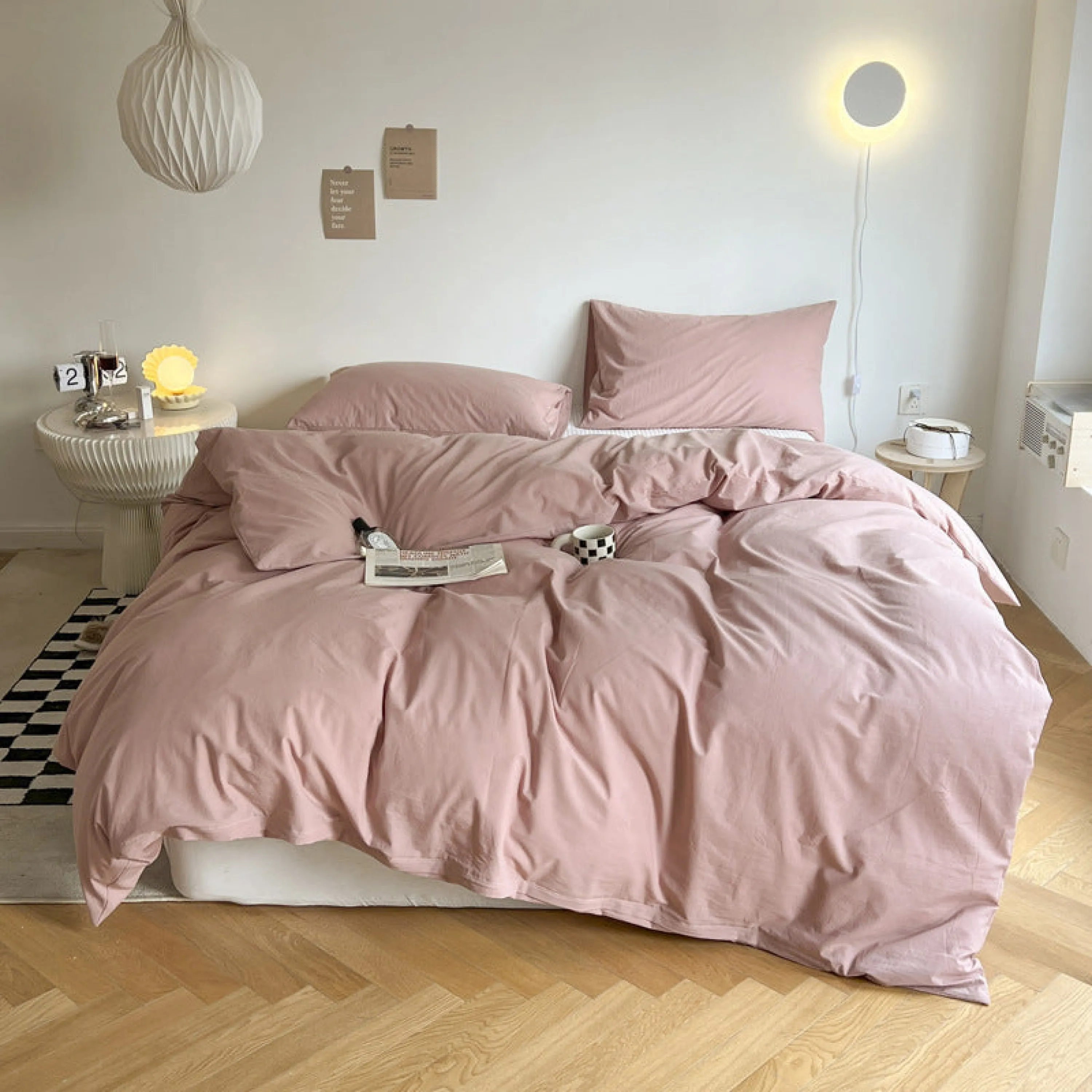 Washed Cotton Duvet Cover (14 Colors)