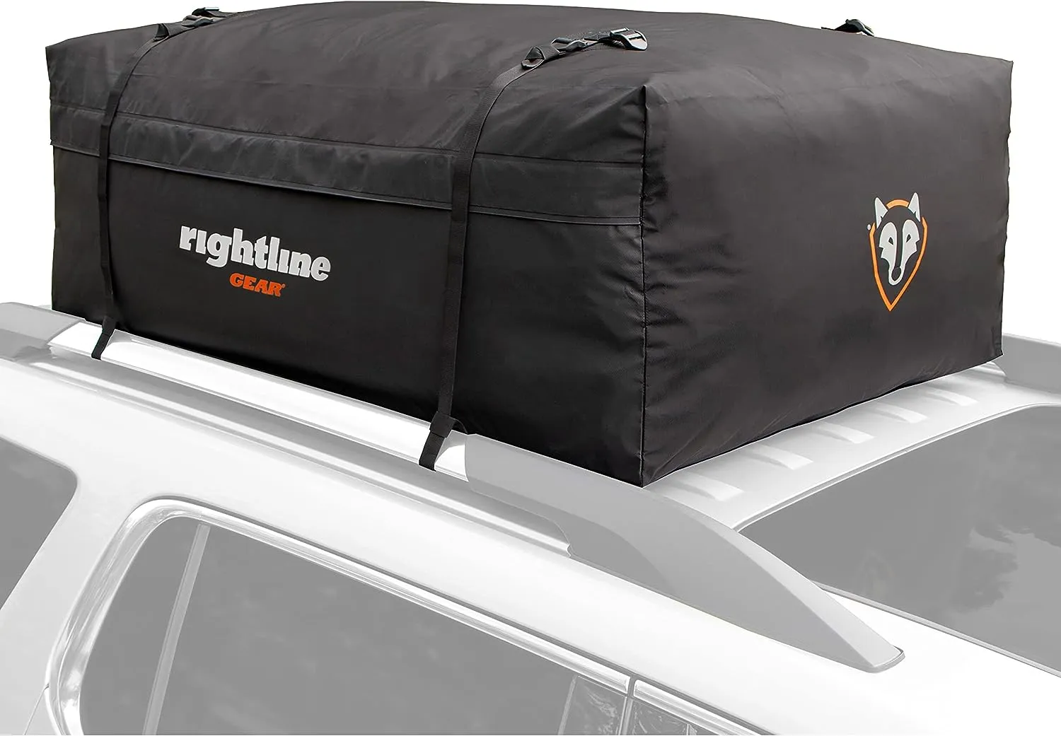 Weatherproof Rooftop Cargo Carrier for Vehicle, Attaches With or Without Roof Rack, 18 Cubic Feet