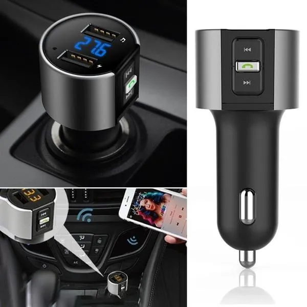 Wireless Car Mp3 FM Transmitter USB Charger