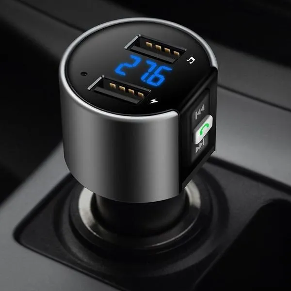 Wireless Car Mp3 FM Transmitter USB Charger