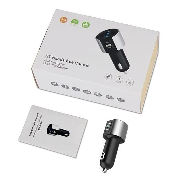 Wireless Car Mp3 FM Transmitter USB Charger