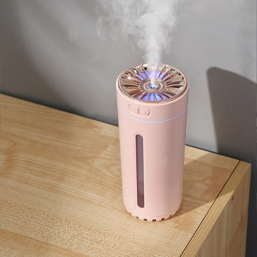 Wireless Ultrasonic Humidifier With Light Car/Home Aroma Diffuser