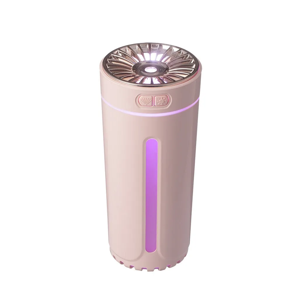 Wireless Ultrasonic Humidifier With Light Car/Home Aroma Diffuser